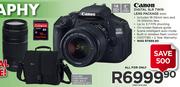 Canon Digital SLR Twin Lens Package 600D,