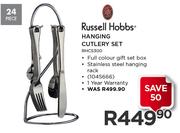 Russell Hobbs 24 Piece Hanging Cutlery Set RHCS300
