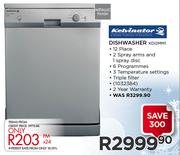Kelvinator Dishwasher KD12MM1