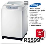 Samsung 13kg Top Loading Washing Machine WA13F5S2UWW