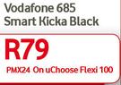 Vodafone 685 Smart Kicka Black-On uChoose Flexi 100