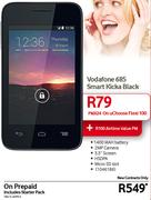 Vodafone 685 Smart Kicka Black-On uChoose Flexi 100