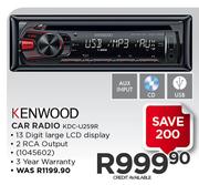 Kenwood Car Radio KDC-U259R