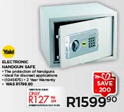 Yale Electronic Handgun Safe