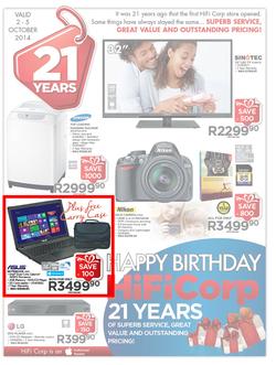 HiFi Corp : Happy Birthday HiFi Corp (2 Oct - 5 Oct 2014), page 1