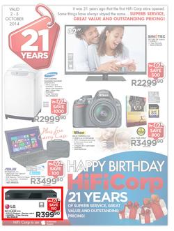 HiFi Corp : Happy Birthday HiFi Corp (2 Oct - 5 Oct 2014), page 1