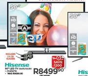 Hisense 50" LED TV 50k610/50k390