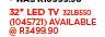 LG 32" LED TV 32LB550