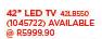 LG 42" LED TV 42LB550