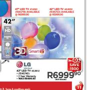 LG 42" LED TV 42LB550