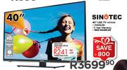 Sinotec 40" LED TV 40F360D