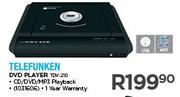 Telefunken DVD Player TDV-210