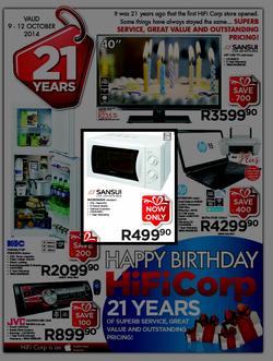 HiFi Corp : Happy Birthday HiFi Corp (9 Oct - 12 Oct 2014), page 1