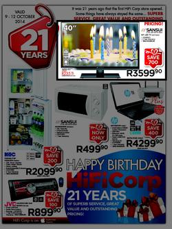 HiFi Corp : Happy Birthday HiFi Corp (9 Oct - 12 Oct 2014), page 1