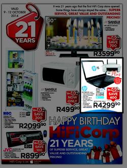 HiFi Corp : Happy Birthday HiFi Corp (9 Oct - 12 Oct 2014), page 1