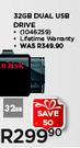 SanDisk 32GB Dual USB Drive