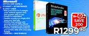 Microsoft Office 2013 Home & Student + Bitdefender IS 2015 1 User