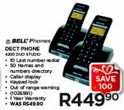 Bell Phones Dect Phone 4200 DUO STUDIO