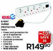 Ellies 8-Way Surge Protector