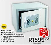 Yale Electronic Handgun Safe