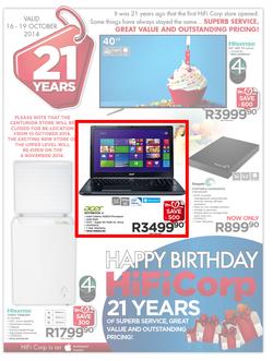 HiFi Corp : Happy Birthday HiFi Corp (16 Oct - 19 Oct 2014), page 1