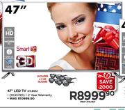 LG 47" Smart 3D LED TV 47LB652