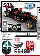 Hisense 50" Smart 3D LED TV 50K610
