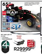 Hisense 65" Smart 3D UHD LED TV 65XT880