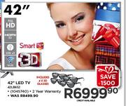 LG 42" Smart 3D LED TV 42LB652