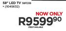 Sinotec 58" LED TV 58FD38