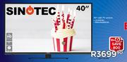 Sinotec 40" LED TV 40F360D