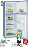 Hisense 168Ltr Fridge/Top Freezer H220TME