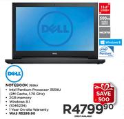 Dell Notebook 3558U