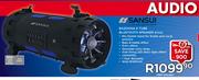 Sansui Bazooka X Tube Bluetooth Speaker BT100X