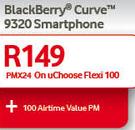 Blackberry Curve 9320 Smartphone-On uChoose Flexi 100