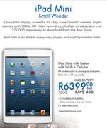 Apple iPad Mini With Retina With Wi-Fi+ Cellular 16GB