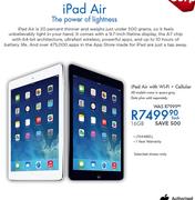Apple iPad Air With Wi-Fi+ Cellular 16GB-Each