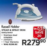 Russell Hobbs Steam & Spray Iron RHI102/RHI101