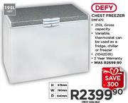 Defy 195Ltr Chest Freezer DMF470