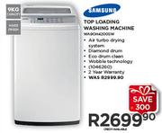Samsung 9kg Top Loading Washing Machine WA90H4200SW