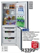 KIC 276Ltr Fridge/Freezer KBF630ME