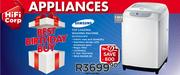 Samsung Top Loading Washing Machine WA13F5S2UWW