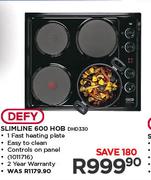 Defy Slimline 600 Hob 
