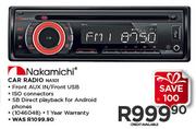 Nakamichi Car Radio NA101