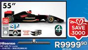 Hisense 55" Ultra 3D HD Smart LED TV 55K390