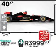 Hisense 40" Full HD LED TV 40D36P