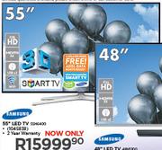 Samsung 55" 3D HD LED TV 55H6400 