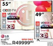 LG 55" 3D UHD OLED Smart TV 55EA970T