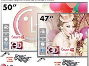 LG 50" 3D HD LED Smart TV 50LB652 
