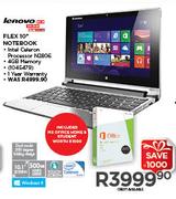 Lenovo Flex 10" Notebook